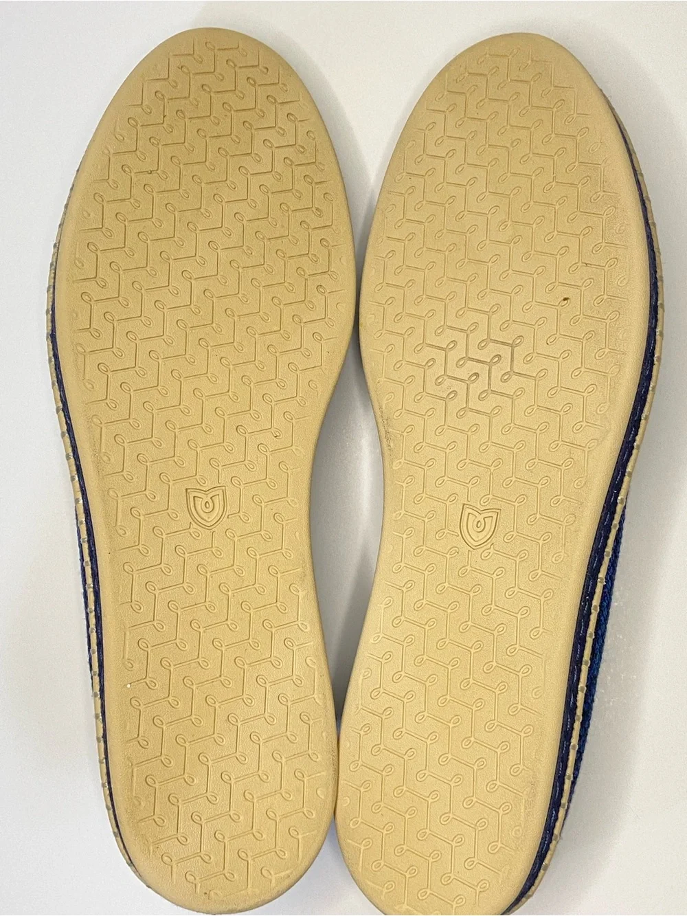 Rothy’s The Espadrille Flats | Women’s US 13 (EU 43) | Navy Blue Knit | EUC/NEW